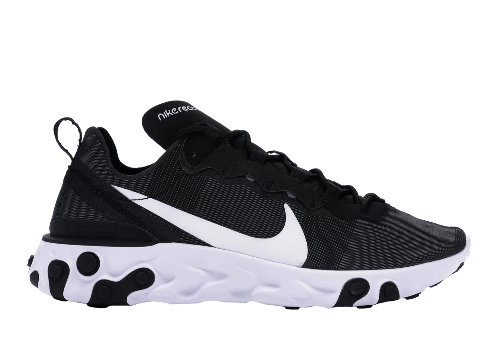 Nike React Element 55 Black White BQ6166 003 Raffles Where to Buy